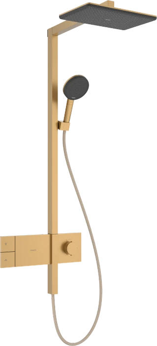 Hansgrohe Raindance Alive Q Showerpipe 210/340 1jet EcoSmart mit ShowerSelect Comfort brushed bronze
