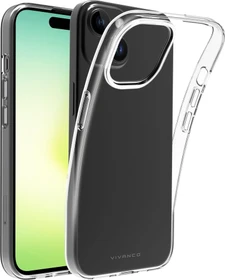 Vivanco Super Slim Cover für Apple iPhone 15 Plus transparent