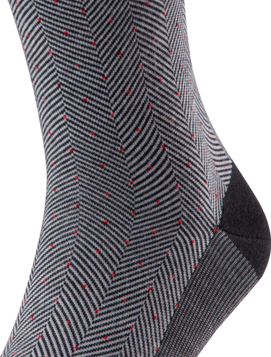 Falke Sensitive Herringbone Socken schwarz (Herren)