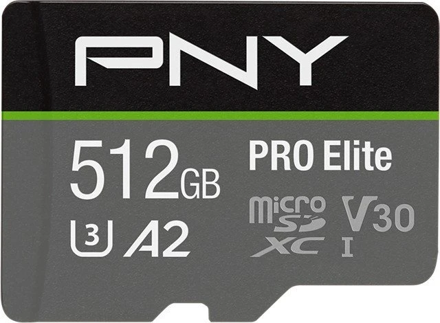 PNY Pro Elite, microSD UHS-I U3, A1 / A2, V30