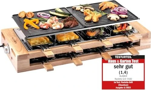Klamer 8 Personen Raclette