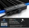 Titanwolf Epsilon Lightning RGB XXL Gaming-Mauspad, 800x300mm, schwarz Vorschaubild