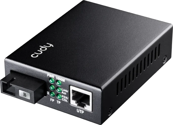 Cudy Gigabit Medienkonverter, 1x RJ-45, 1x SC-Simplex SM 40km
