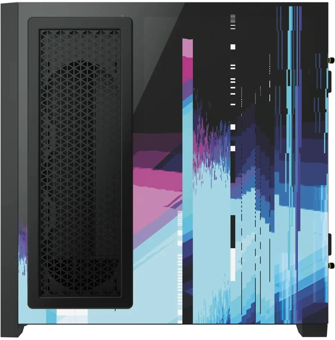 Corsair iCue 5000X RGB Signature Series Glitch, schwarz, Glasfenster
