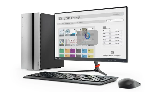Lenovo IdeaCentre 510-15ICB, Core i5-8400, 4GB RAM, 16GB SSD, 3TB HDD, DE