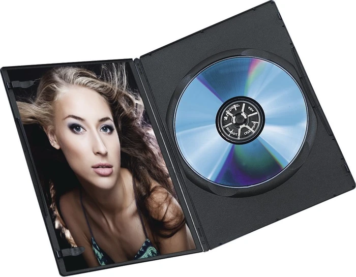 Hama DVD-Leerhülle Slim, 10 Stück