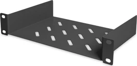 Digitus 10" Fachboden, für Netzwerk- und Serverschränke, schwarz, 149mm Einbautiefe