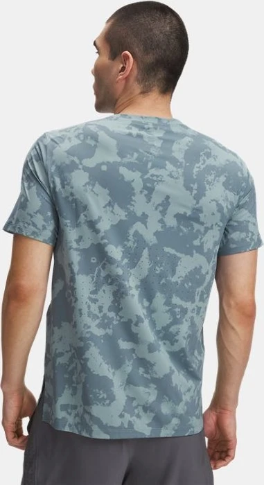 Under Armour Launch Elite Printed Laufshirt kurzarm serpentine/jasper blue/reflective (Herren)