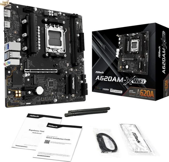 ASRock A620AM-X WiFi (AMD AM5)