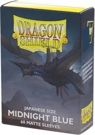 Dragon Shield Matte Sleeves Japanese midnight blue, 60 Stück