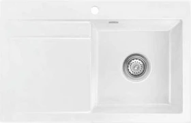 systemceram Stema 80 F Einbau Becken links jasmin