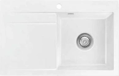 systemceram Stema 80 F Einbau Becken links jasmin