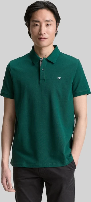 Tom Tailor Piqué Poloshirt kurzarm grün (Herren)