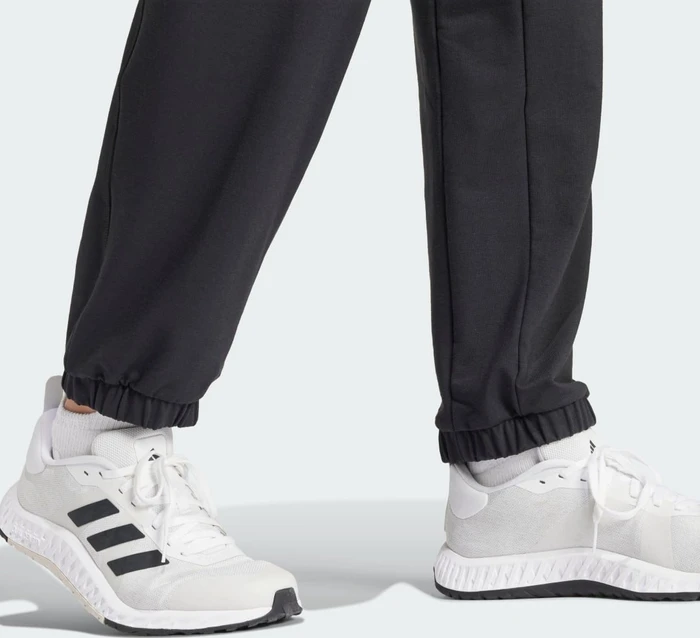 adidas Power Loose Fit French Terry Trainingshose lang schwarz (Damen)