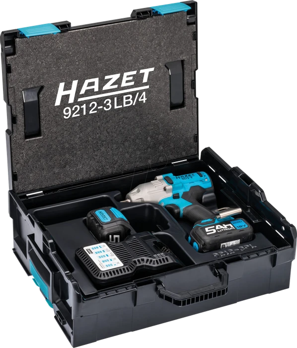 Hazet 9212-3LB/4 Akku-Schlagschrauber inkl. L-Boxx + 2 Akkus 5.0Ah