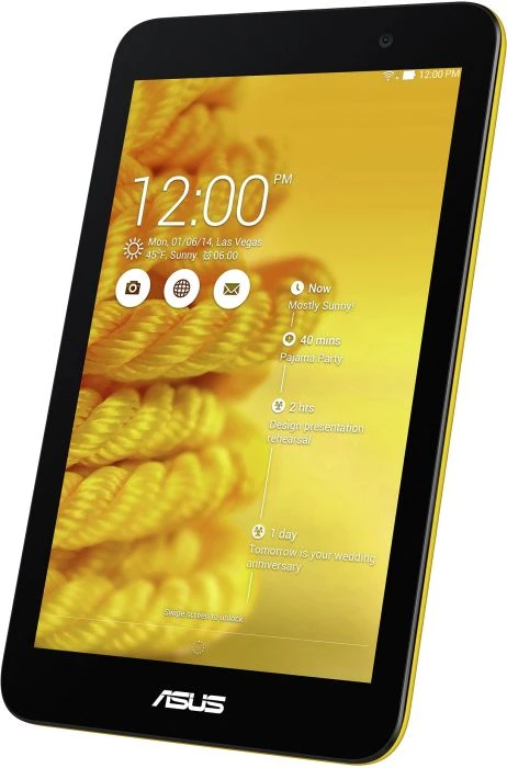 ASUS MeMO Pad 7 ME176CX-1E036A, gelb, 16GB