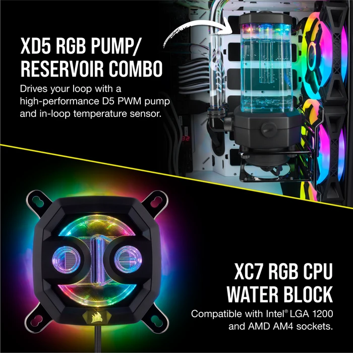 Corsair Hydro X Series iCUE XH305i RGB Custom Cooling Kit