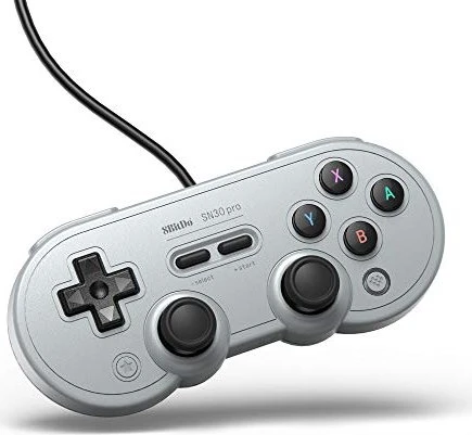 8BitDo SN30 Pro USB Gamepad grau (Switch/PC)