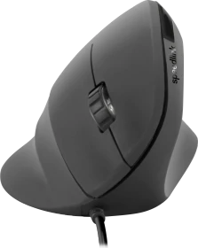 Speedlink Piavo Ergonomic Vertical Mouse schwarz, USB (SL-610019-RRBK)