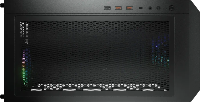 Cougar Duoface Pro RGB, schwarz, Glasfenster