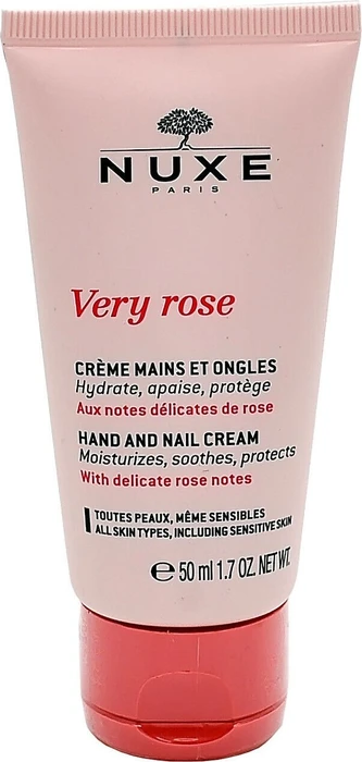 Nuxe Very Rose Hand and Nail Cream, 50ml