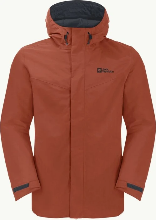 Jack Wolfskin Altenberg 3in1 Funktionsjacke carmine (Herren)