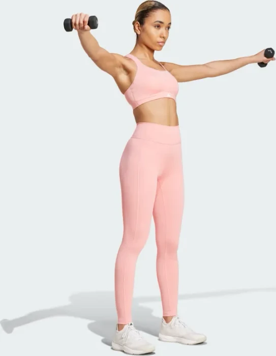 adidas TLRD Impact Training High Support Sport-BH semi pink spark (Damen)
