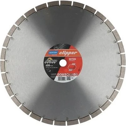 Norton Clipper Extreme Beton Silencio Diamanttrennscheibe, 450x3.2x25.4mm, 1 Stück