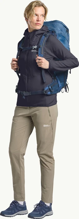 Jack Wolfskin Kolbenberg Hooded FZ Jacke graphite (Damen)
