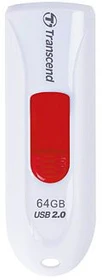 Transcend JetFlash 590 64GB weiß, USB-A, USB 2.0