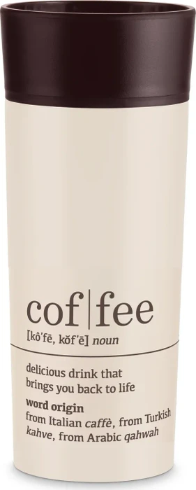 Tchibo To Go Isolierbecher 300ml coffee dictionary