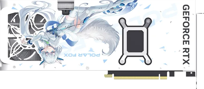 Manli Polar Fox GeForce RTX 5070 Ti OC, 16GB GDDR7, HDMI, 3x DP
