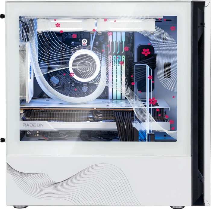 Cooler Master Silencio S400 Sakura Limited Edition, Glasfenster, schallgedämmt