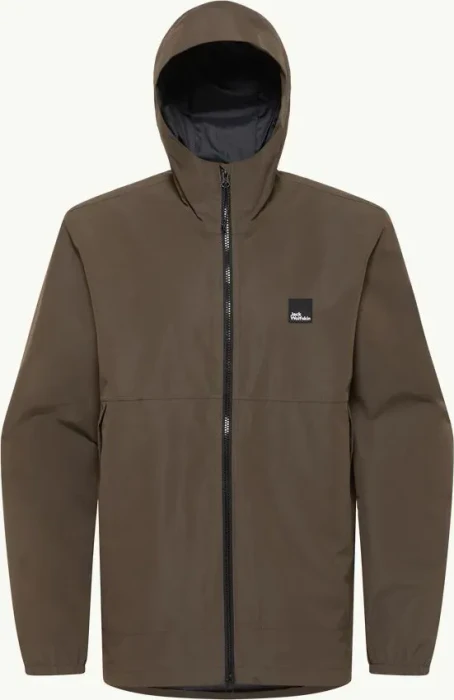 Jack Wolfskin Terraview 2L Funktionsjacke cold coffee (Herren)