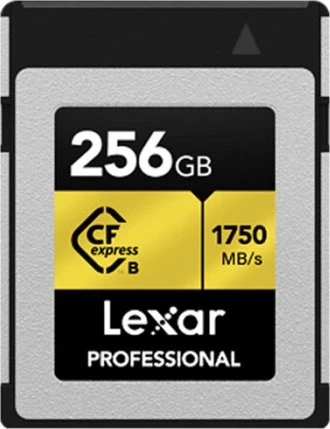 Lexar Professional GOLD R1750/W1500 CFexpress 2.0 Type B 256GB