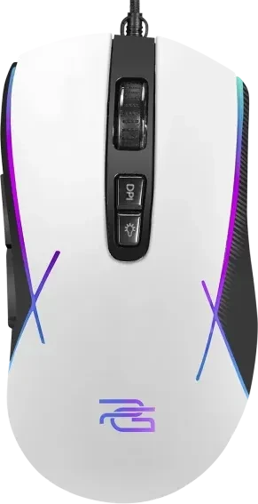 Proove Defiant Wired Gaming Mouse, weiß, USB