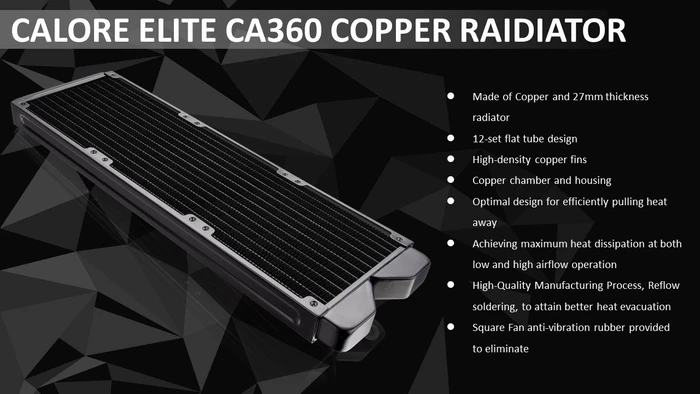 Raijintek Scylla Elite CA360, 360mm