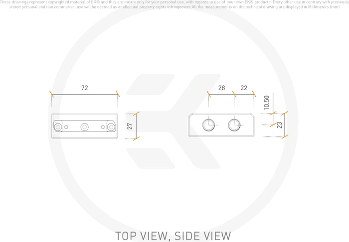 EK Water Blocks Quantum Line EK-Quantum Scalar² Strix/TUF Terminal, Acryl