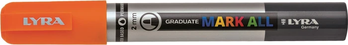 Lyra Graduate Mark All Permanentmarker 2mm orange