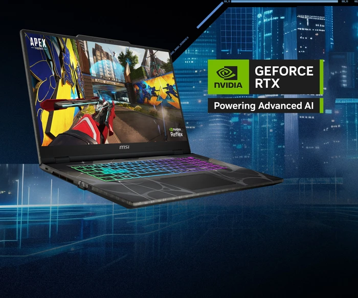 MSI Cyborg 17 B2RWFKG-056, Core 7 240H, 16GB RAM, 512GB SSD, GeForce RTX 5060, DE