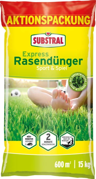 Evergreen Garden Care Substral Rasendünger Sport & Spiel, 15kg