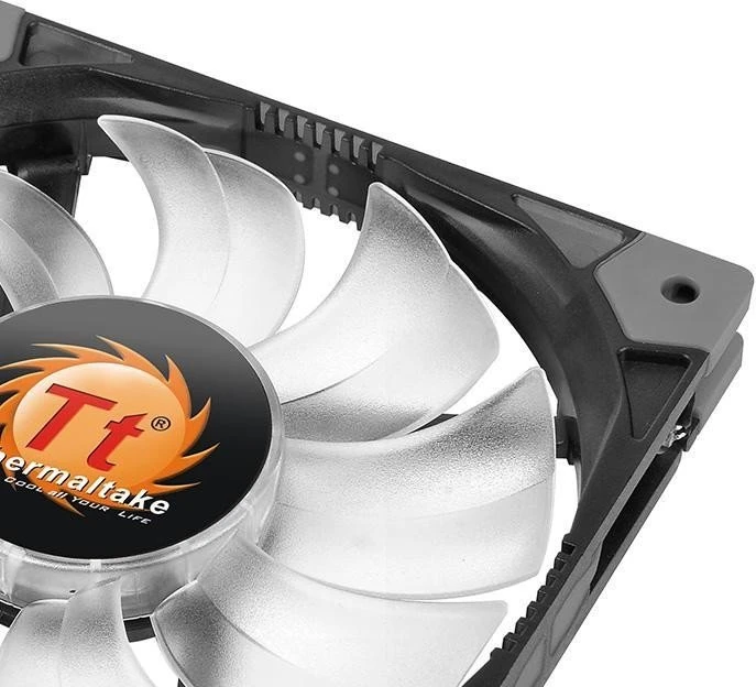 Thermaltake Luna 14 Slim LED weiß, 140mm