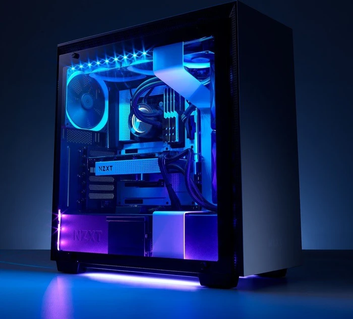 NZXT HUE 2 RGB Lightning Kit, LED Controller, schwarz