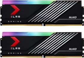 PNY XLR8 Gaming MAKO Epix-X RGB UDIMM 32GB Kit, DDR5-6400, CL40 (MD32GK2D5640040MXRGB)