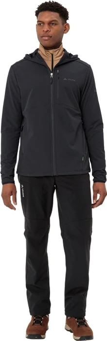 Vaude Elope Fleece Hoodie Jacke schwarz (Herren)