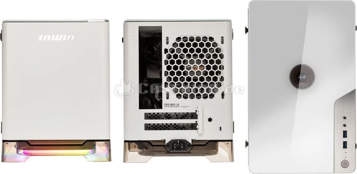 In Win A1 Plus, weiß, Glasfenster, Mini-ITX, 650W