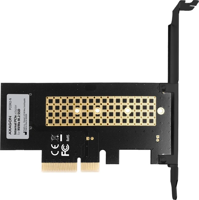 Axagon PCIe -> M.2 PCIe, PCIe 3.0 x4
