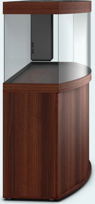 Juwel Vision 450 LED Aquarium-Set mit Unterschrank, dunkles Holz/dunkles Holz, 450l