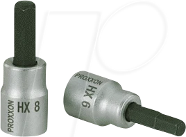 Proxxon Innensechskant Steckschlüssel 3/8", 10x50mm