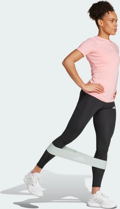 adidas Techfit Training Kompressionsshirt kurzarm semi pink spark (Damen)
